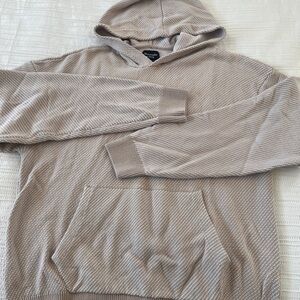 Abercrombie & Fitch Men's Hooded Sweater in Light Taupe